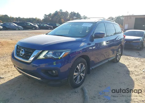 2017 Nissan Pathfinder Sl from USA, damaged, VIN 5N1DR2MM0HC684683